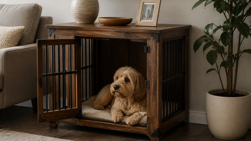Aesthetic Alternatives to Bulky Plastic Dog Crates
