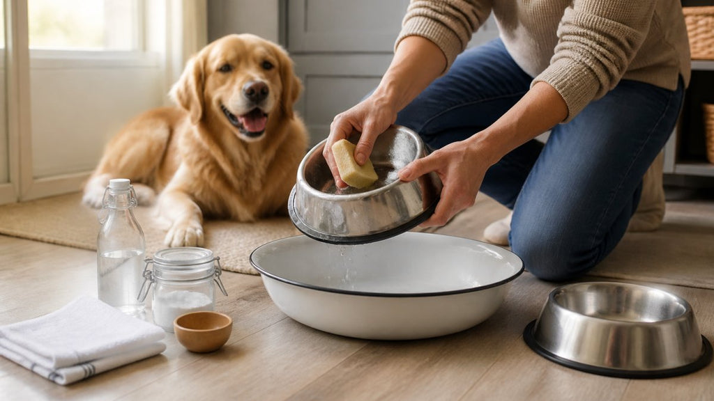 How to Keep Pet Water Bowls Clean Without Harsh Chemicals