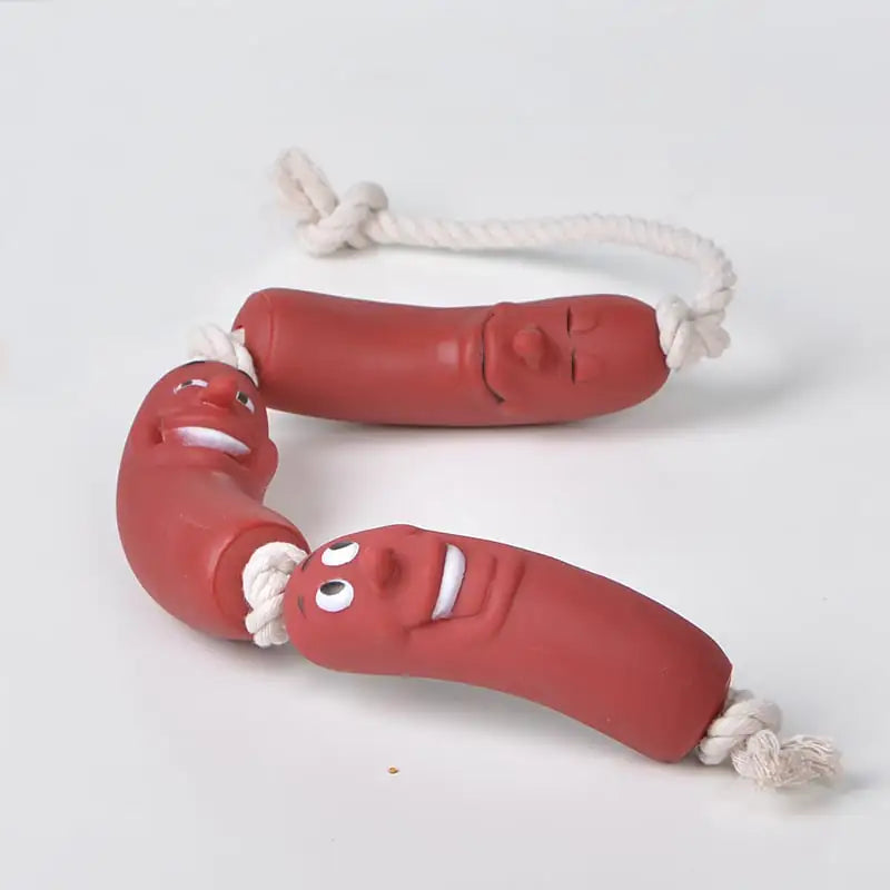 Sausage-Shaped Pet Chew Toys