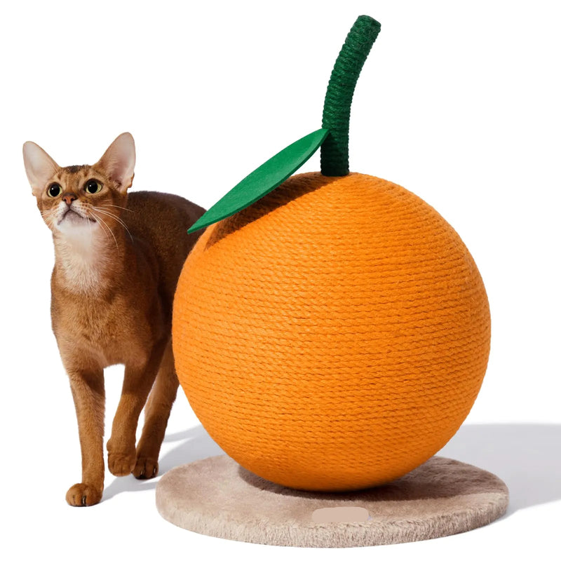 Orange Scratching Post