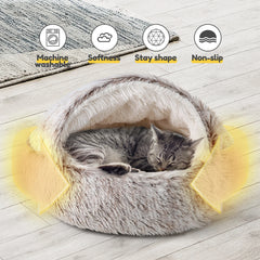 Comfortable Semi-enclosed Cat Nest