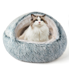 Comfortable Semi-enclosed Cat Nest