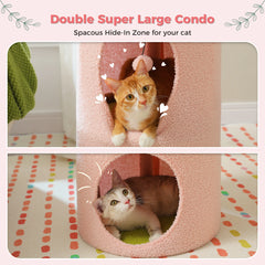 2-Storey Cat Beds for Indoor Cats