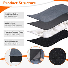 Washable Large Orthopedic Dog Bed