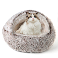 Comfortable Semi-enclosed Cat Nest
