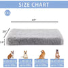 Plush Dog Crate Bed for Large Dogs