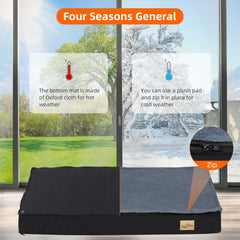 Washable Large Orthopedic Dog Bed