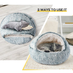 🐾 25'' Semi Enclosed Pet Bed 💤