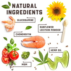 🍒🐶 Say Goodbye to UT Discomfort — Naturally! Glucosamine with Chondroitin Msm Hemp