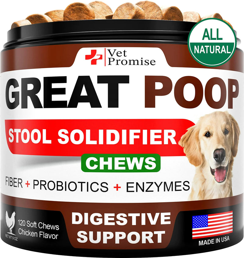 💩🐶 Great Poop™ – Probiotics  Fiber Chews for Happier Tummies!