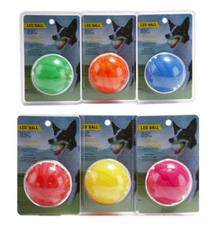 LED Light-Up Dog Training Chew Ball