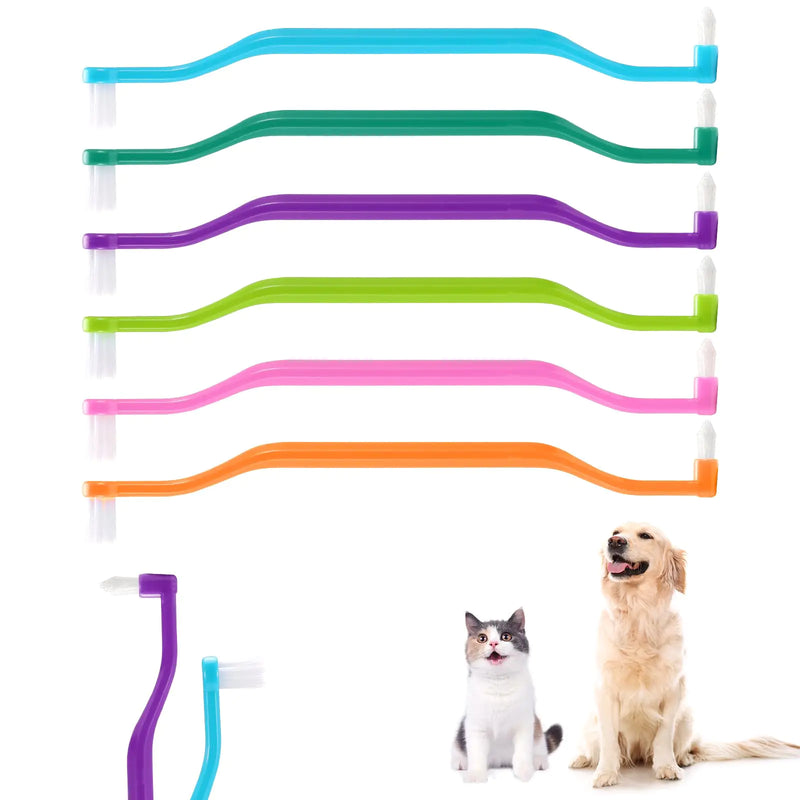 Dual-Sided Cat Toothbrush